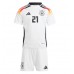 Germany Ilkay Gundogan #21 Replica Home Minikit Euro 2024 Short Sleeve (+ pants)